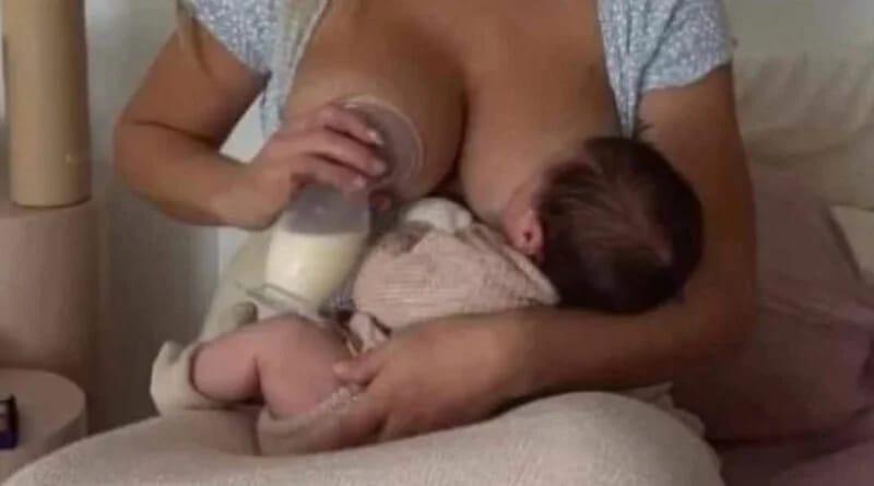 Chrissy Teigen breastfeeding ‘twins’ courts controversy